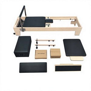 [Qualité professionnelle] <span class=keywords><strong>Reformer</strong></span> de Pilates en bois d'érable pour studio de yoga, salle de sport, <span class=keywords><strong>club</strong></span> LW-WM001 - Product Image 5