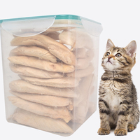 OEM ODM fabrication chinoise (fournisseur) unique oriental sain conservation de congélation individuelle FD poitrine de poulet aliment pour animaux de compagnie snack