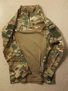 Chemise de combat d'assaut de camouflage tactique imperméable pour hommes uniforme 1/4 avec fermeture éclair à manches longues coupe ajustée <span class=keywords><strong>t-shirt</strong></span> camouflage avec poches - Product Image 5