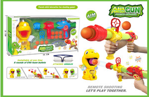 Jouet pistolet à air comprimé sf 2020, lot <span class=keywords><strong>de</strong></span> 12 pièces, jeu <span class=keywords><strong>de</strong></span> tir avec dinosaures, tir à air souple, balles, tir - Product Image 3