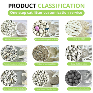 Litière pour chat en argile bentonite agglomérée écologique, sans poussière, prix usine - Product Image 5