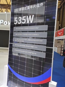 เสาติดตั้งแผงโซลาร์เซลล์ แผงโซลาร์เซลล์แบบโมโน 540 วัตต์ 500W 510W 520W 530W 580 เซลล์แสงอาทิตย์ ราคาแผงโซลาร์เซลล์ - Product Image 4