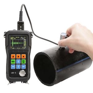 نطاق مقياس محمول بالموجات فوق الصوتية بسمك زجاجي معدني وغير معدني من الفولاذ من كلوريد البولي فينيل - Product Image 1