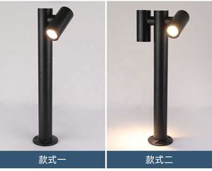 Lampes LED solaires modernes pour allée extérieure, <span class=keywords><strong>jardin</strong></span>, paysage, pelouse, lampes LED solaires pour balise de <span class=keywords><strong>jardin</strong></span>, lampes LED solaires pour piquet de <span class=keywords><strong>jardin</strong></span> - Product Image 2