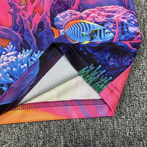 Polos de pesca personalizados sublimación diseño impreso patrón al aire libre manga larga protección solar pesca Jersey - Product Image 6