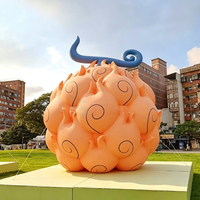 Ballon publicitaire gonflable personnalisé en forme de fruit réaliste, modèle de fruit de dessin animé pour la décoration d'événements et de fêtes