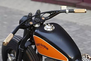 Tay Lái Xe Máy Tùy Chỉnh 25Mm 1 Inch Dragon Tay Lái Cho Harley Sportster 883 X48 XL883 1200 Dyna <span class=keywords><strong>Road</strong></span> <span class=keywords><strong>King</strong></span> Xe Máy - Product Image 2