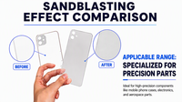 Sableuse automatique de précision à eau spécialisée pour coques d'iPhone, finition givrée uniforme, équipement de sablage au zircone