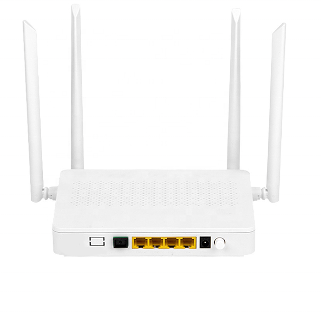 ONT Dual Band WiFi 5  Gpon Epon  ONU 4GE Port Xpon Onu Ont with 2.4g 5 g Wifi