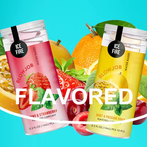 <span class=keywords><strong>Lubrifiant</strong></span> Comestible BED GAME pour Couples Adultes, <span class=keywords><strong>Lubrifiant</strong></span> Sans Rinçage, Lot de 10, Améliore l'Expérience Sexuelle - Fraise, Fruit de la Passion - Product Image 1