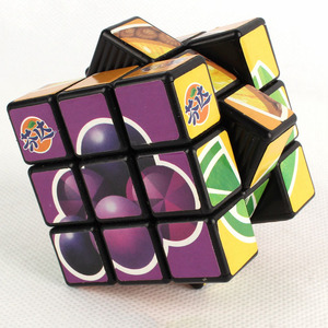 3x3マジックキューブパズル玩具スクエア形状カスタムロゴプロフェッショナルPS ABS教育用フィジェット玩具写真印刷 - Product Image 2