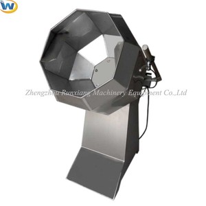 Machine octogonale d'arôme de casse-croûte d'acier inoxydable | Machine de mélangeur d'assaisonnement pour les noix de maïs soufflé de casse-croûte de chips de pomme de terre - Product Image 6