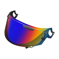 SNOR Nouvelle visière de casque de moto PC résistante à l'usure, aux rayures et aux UV pour Arai RX-7XRX-7VNEOXD Haute définition