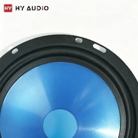 Kit de réparation de haut-parleur HY AUDIO, pièces de rechange de haute qualité, haut-parleur de milieu de gamme 6 pouces avec cône en plastique injecté, hauteur effective 25 mm