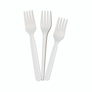 Juego de cubiertos CPLA biodegradables al por mayor, cuchillos ecológicos, comida, viajes al aire libre, boda, encimera, comedor - Product Image 4