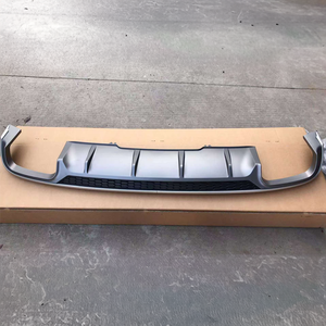 Nuevo Difusor de Parachoques Trasero de Alta Calidad con Estilo RS4, Tipo Atornillable, con Tubo de Escape para Audi A4 2017-2019 B9 PNB - Product Image 1