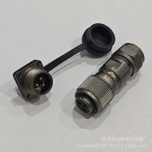 Conector de Aviación SFT12 M12 de Aleación de Zinc con Baño de Oro para Montaje en Panel, Reemplazo para Comunicación - Product Image 4