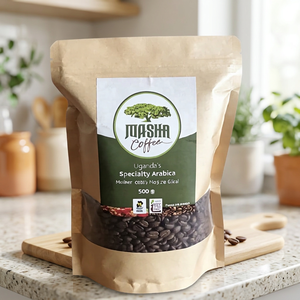 Grains de café Arabica d'Ouganda <span class=keywords><strong>SL28</strong></span>/<span class=keywords><strong>SL34</strong></span>, spécialité monoculture, saveur fruitée et florale, torréfaction légère à moyenne - Product Image 2