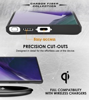 Étui de téléphone portable antichoc 2 en 1 de style professionnel pour Samsung Galaxy S25 S24 Ultra S23 Plus Black Armor Cellphone Cover