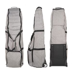 Sac de transport de clubs de golf personnalisé 2023 certifié BSCI, sac de voyage portable noir pour clubs de golf avec option grossiste - Product Image 1