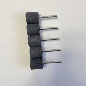 Kunden spezifischer Aluminium oxid Blue Corundum Schleif block 6mm Form Innen kreis Verband Rosten tfernung Poliers chleifkopf - Product Image 4