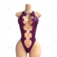 ELITES Vente Flash : Tenue de Pole Dance Exotique à Motif Serpent, Tenue de Performance, Tenues de Strip-teaseuse, Bikini Sexy, Vêtements de Danse Exotique