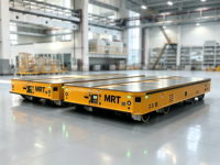 Véhicule à Guidage Automatisé (AGV) à Navigation Visuelle et Détection d'Obstacles Multi-couches, Sans Bande Magnétique, pour Ligne de Production Flexible