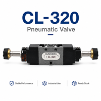 Vanne directionnelle pneumatique UNIVER CL-320, vanne de commande d'air industrielle pour équipement d'automatisation