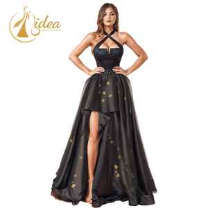 Black Lace Gown Style Wedding - New Design Floor-Length