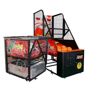 Earn Money OEM ODM Foldable Electronic Arcade Game Basketball Shooting Arcade Game Machine