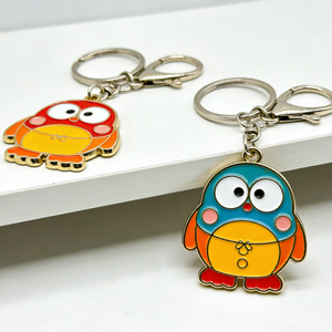 Llaveros de Esmalte Portátiles Personalizados, Diseño a Medida, de Acero Inoxidable, Colgante para Bolsos y Carteras, Regalo de Moda para Niños y <span class=keywords><strong>Adolescentes</strong></span> - Product Image 5