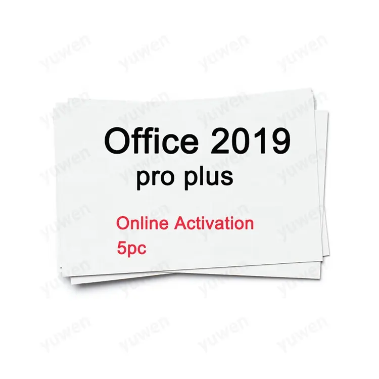 Asli resmi aktivasi Online OFF 2019 Pro Plus 5pc OFF 2019 Pro Plus ritel kunci 5pc kunci