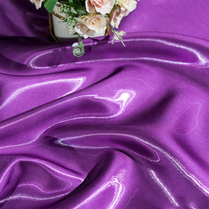 Haut de gamme mariée brillant métallique Durable réfléchissant 100% Polyester cristal liquide <span class=keywords><strong>Organza</strong></span> robe de mariée tissu Satin pour les femmes - Product Image 3