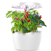 Système de jardin hydroponique intelligent pour la maison, éclairage LED pour la culture des plantes en intérieur, jardinière hydroponique moderne pour le bureau, la chambre à coucher, la cuisine