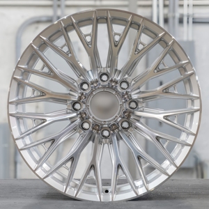 Jantes forgées personnalisées SRX pour design HFX-6 en chrome noir, jantes de 18, 19, 20, 21 pouces, 5*112, BMW GMC <span class=keywords><strong>Yukong</strong></span> Slerra - Product Image 1