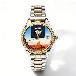 <span class=keywords><strong>Montre</strong></span> pour femme de luxe avec logo personnalisé, faible MOQ, personnalisation professionnelle, <span class=keywords><strong>montre</strong></span> à quartz pour femme en acier inoxydable, 8 mm d'épaisseur - Product Image 2