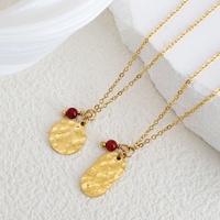 Collares Modernos 2026, Joyería Minimalista Hipoalergénica, Collar de Acero Inoxidable 316L con Baño de Oro PVD de 18k para Mujer