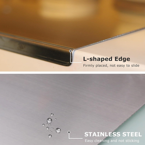 <span class=keywords><strong>Planche</strong></span> à découper en titane de <span class=keywords><strong>grande</strong></span> taille pour la cuisine, planches à découper en métal, <span class=keywords><strong>planche</strong></span> à découper en acier inoxydable avec rebord - Product Image 4