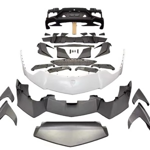 Parachoques Trasero de Fibra de Carbono Seca Estilo ZS M para <span class=keywords><strong>Lamborghini</strong></span> <span class=keywords><strong>Aventado</strong></span> LP700 LP720 LP750, Kit de Carrocería Mejorado, Piezas de Carrocería - Product Image 1