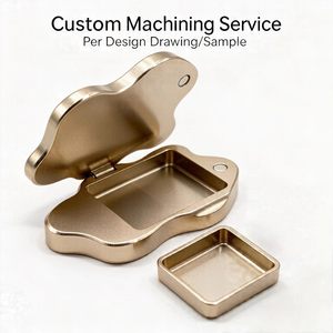 Estuche Metálico Magnético Deslizante Personalizado para Bálsamo de Fragancia, Recargable, para Colorete, Perfume Sólido, Caja Metálica Deslizante - Product Image 2