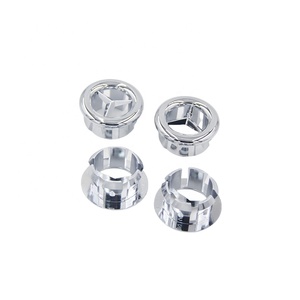 Bague de trop-plein moderne pour lavabo de salle de bain, en polypropylène chromé, <span class=keywords><strong>prix</strong></span> usine 2026, avec garantie de 5 ans, installation facile - Product Image 4