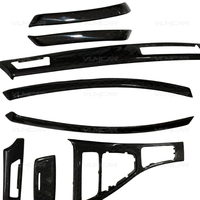 Remplacement de la garniture centrale du tableau de bord intérieur de la voiture en fibre de carbone pour BMW Série 3 E90 E91 E92 E93 M3 2007-2013