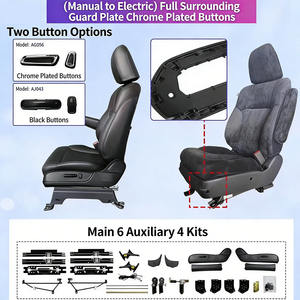 Siège de voiture universel en promotion pour tous les modèles, panneaux personnalisés, fonction mémoire et fonction de bienvenue en option, directement de l'usine - Product Image 2
