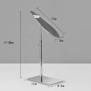 Fashionable and Simple Anti-Skid <b>Shoe</b> <b>Rack</b> Stainless Steel Mirror <b>Shoe</b> Display <b>Stand</b> <b>Rack</b> - Product Image 2