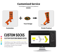 Chaussettes de sport en coton respirantes à séchage rapide avec semelle coussinée pour le printemps, idéales pour la course, le tennis et le badminton – Créez votre propre logo personnalisé