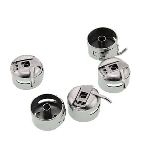 1Pc New Household Silver Metal Sewing Machine Bobbin Case Sewing Machine Accessories Bobbin Case For Old Style Sewing Machine