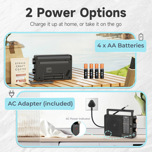 Radio Portátil Nueva 2026 de Fábrica OEM, Principalmente para <span class=keywords><strong>Europa</strong></span>, Marca Global PRUNUS Número 1 en Ventas AWS, Venta Directa de Fábrica - Product Image 3