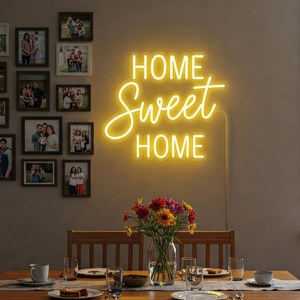 Insegna Luminosa LED Personalizzata all'Ingrosso con Erba della Pampa Naturale per Arredamento Soggiorno e Camera da Letto <span class=keywords><strong>in</strong></span> Stile Bohémien - Product Image 5