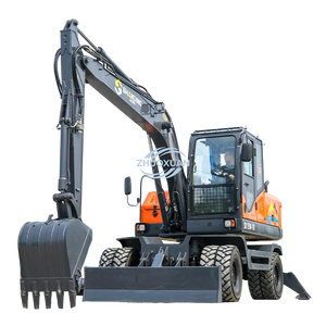 รถขุดขนาดเล็ก 0.8 ตัน แบบตีนตะขาบ พร้อมบูมหมุนได้สำหรับพื้นที่แคบ - Product Image 6