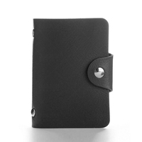 Dompet kartu kredit pria dan wanita, warna-warni Mewah Murah multi kartu penghalang Rfid kulit pemegang kartu kredit